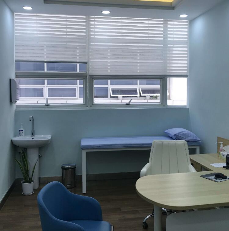 Hospital Medical Curtains And Medical Roller Blinds Project