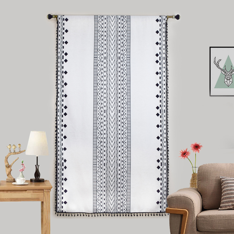 Fancy Texture Designs cortina black out Velvet Cotton cortinas para el ...