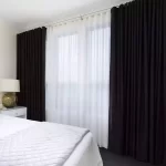 Sheer bedroom curtains